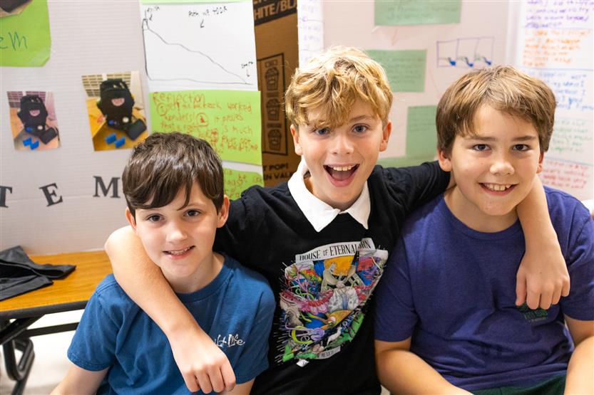 Students participate in a STEM Fair
